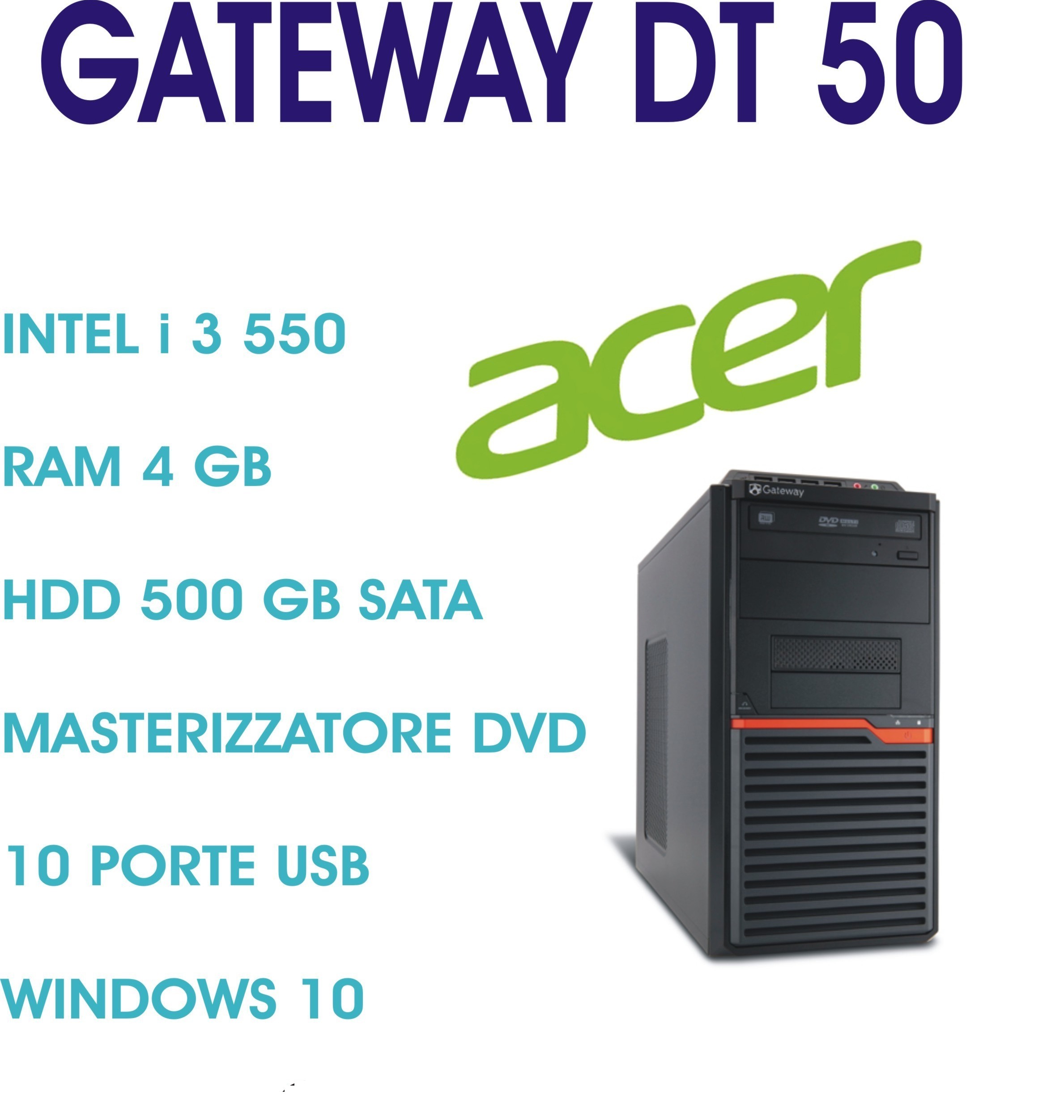 Acer Gateway DT50 ricondizionato