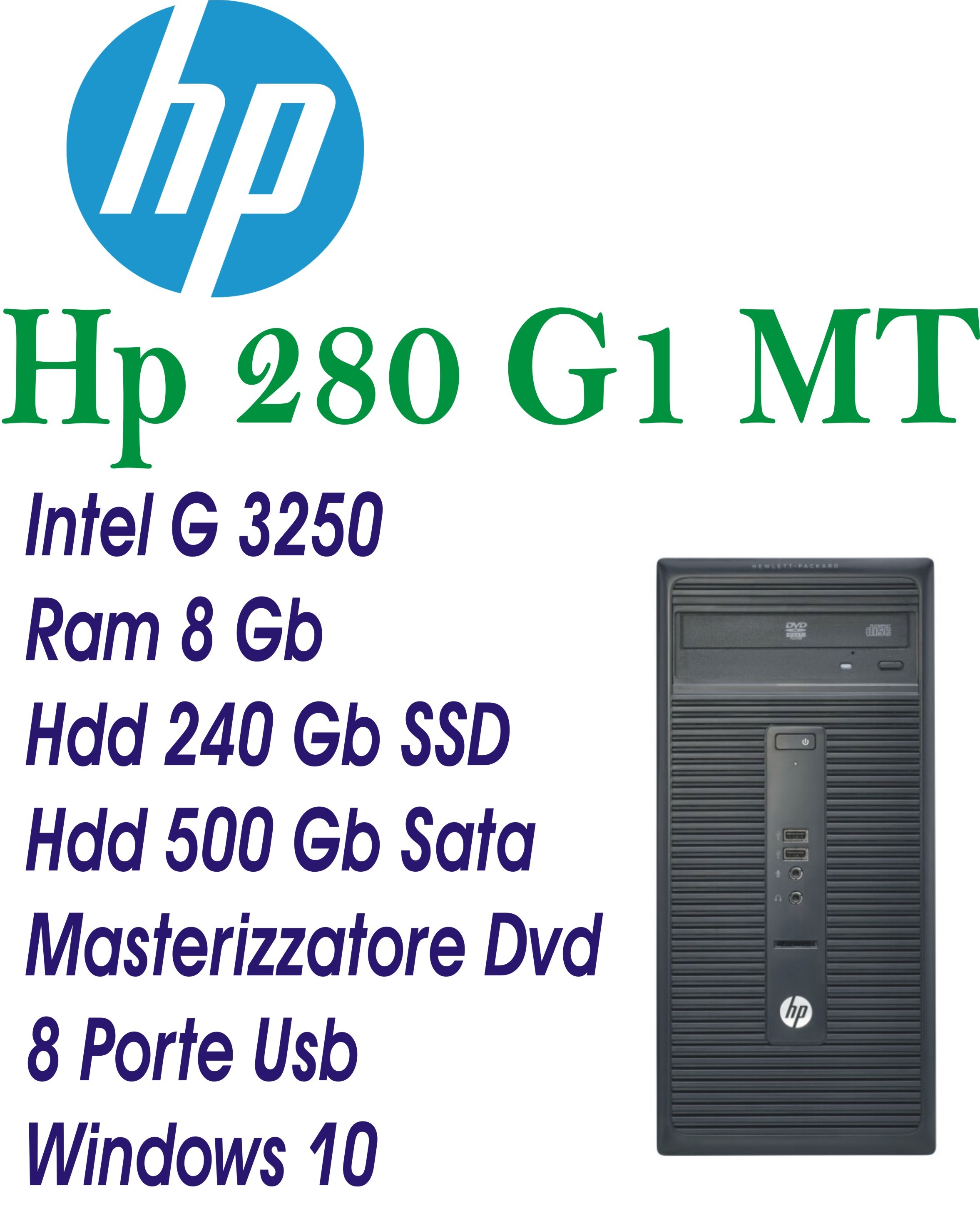 HP 280 G1 MT ricondizionato