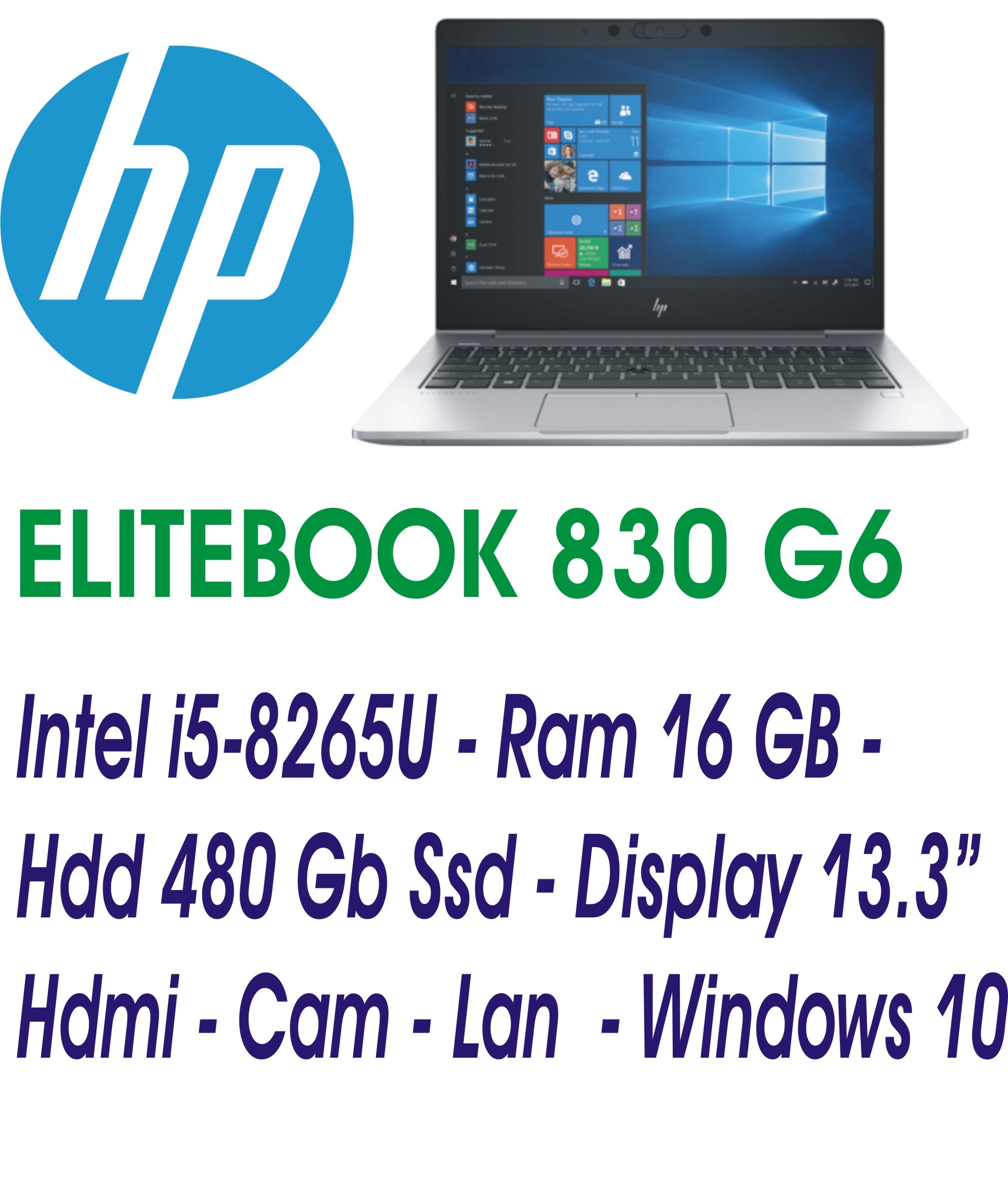 HP EliteBook 830 G6 ricondizionato